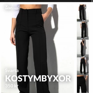 Perfect fit suit pants - Svarta kostymbyxor från Madlady i storlek L-l32. Helt oanvända, enbart testade. Kan skickas med frakt inräknad i priset.