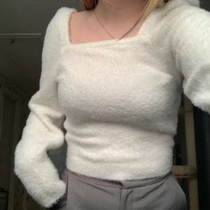 fluffig tröja från hm - tröja från hm i storlek xs men passar s