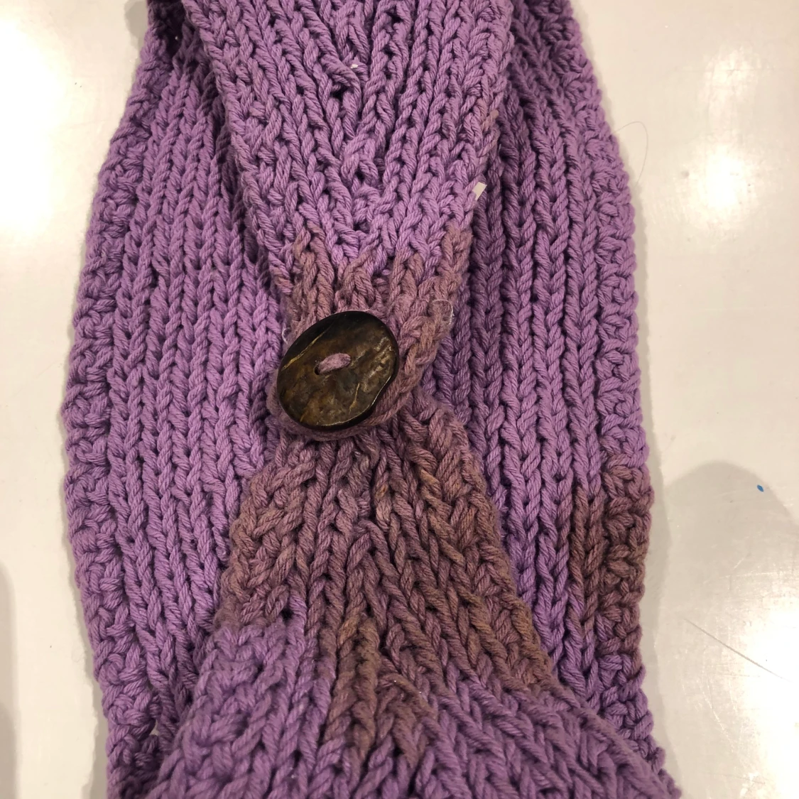 Stickad diadem  - 90