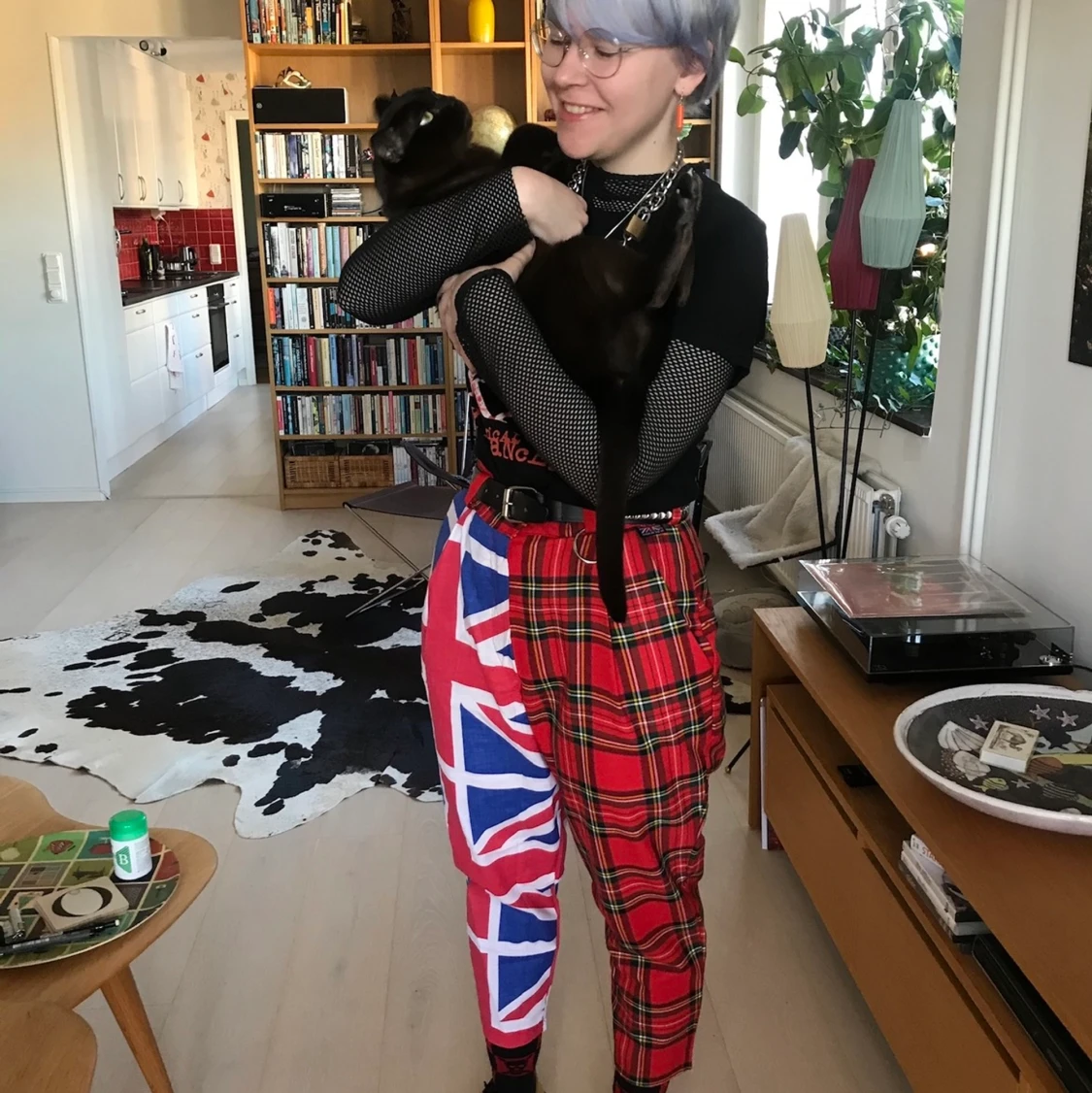 Split leg byxor  - 90