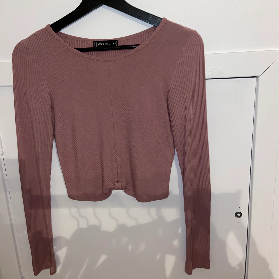 Croppad långärmad tröja från New Yorker 