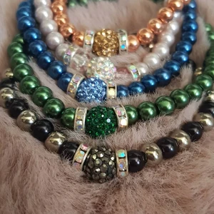 Strass armband - Finns i fler färger