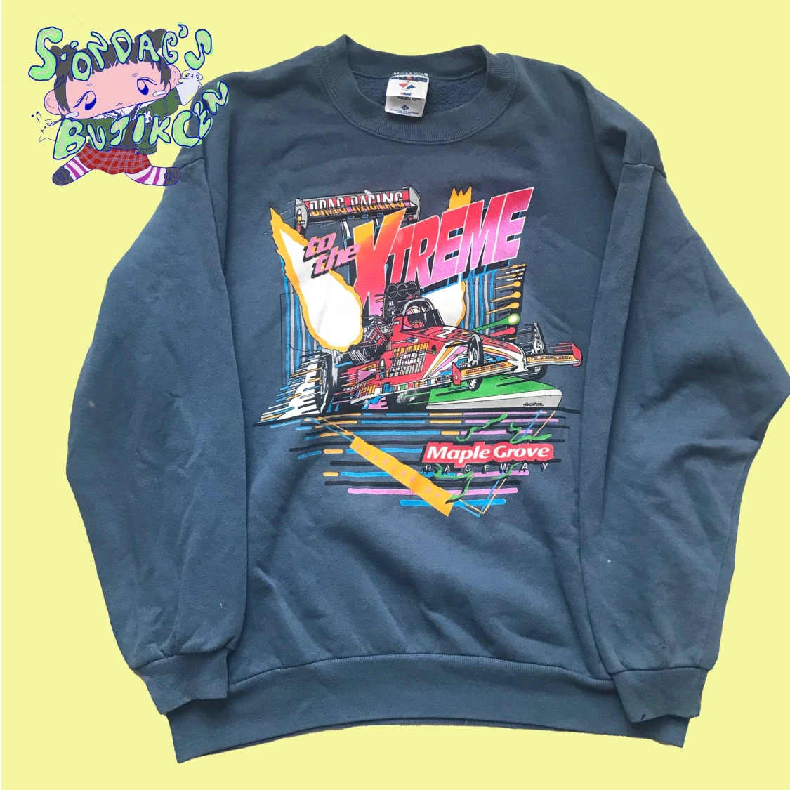 Motorsport tjocktröja