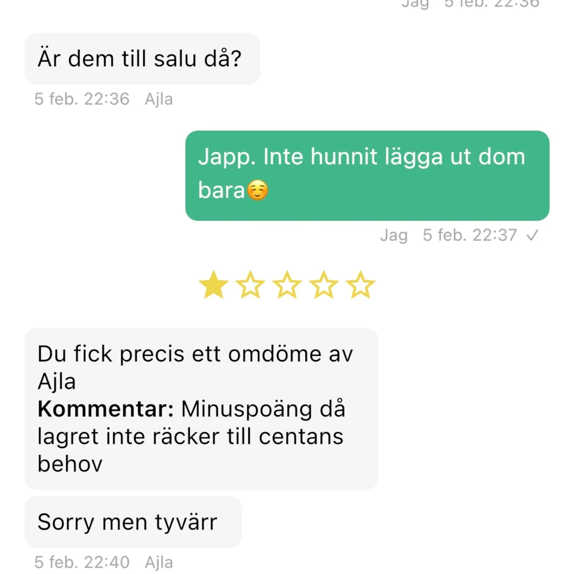 Respektlösa användare - 90