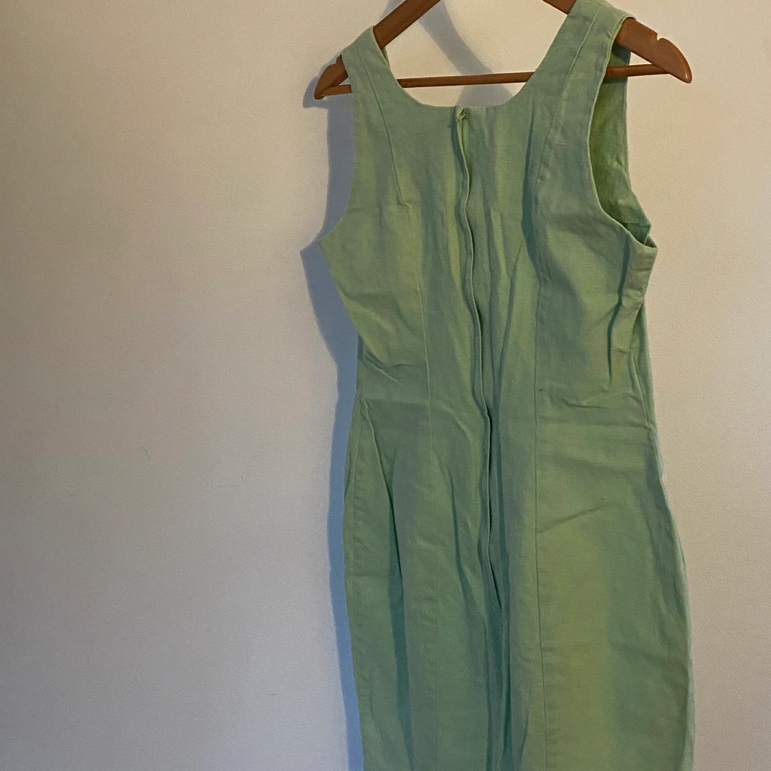 Vintage sommar klänning i linne - 91