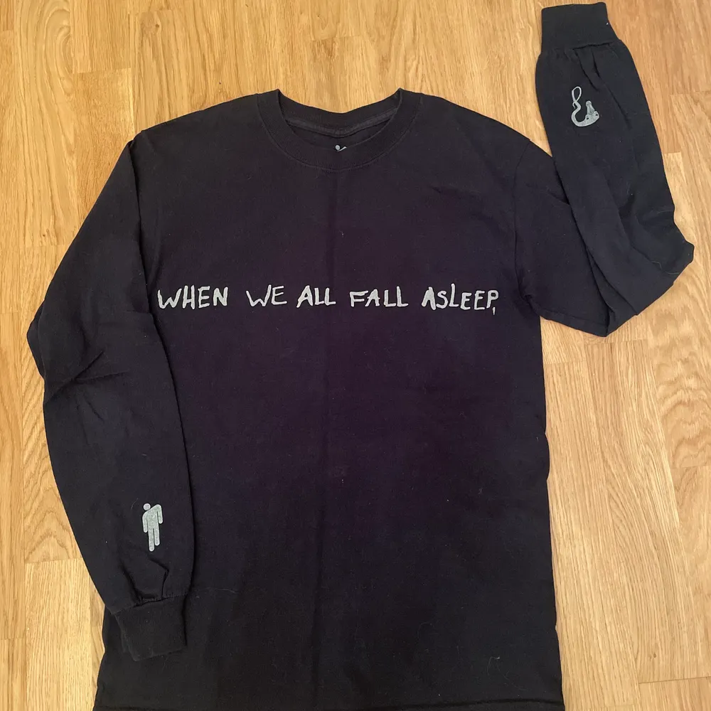 Billie Eilish merch i bra skick. Storlek S. Frakt tillkommer.. Tröjor & Koftor.