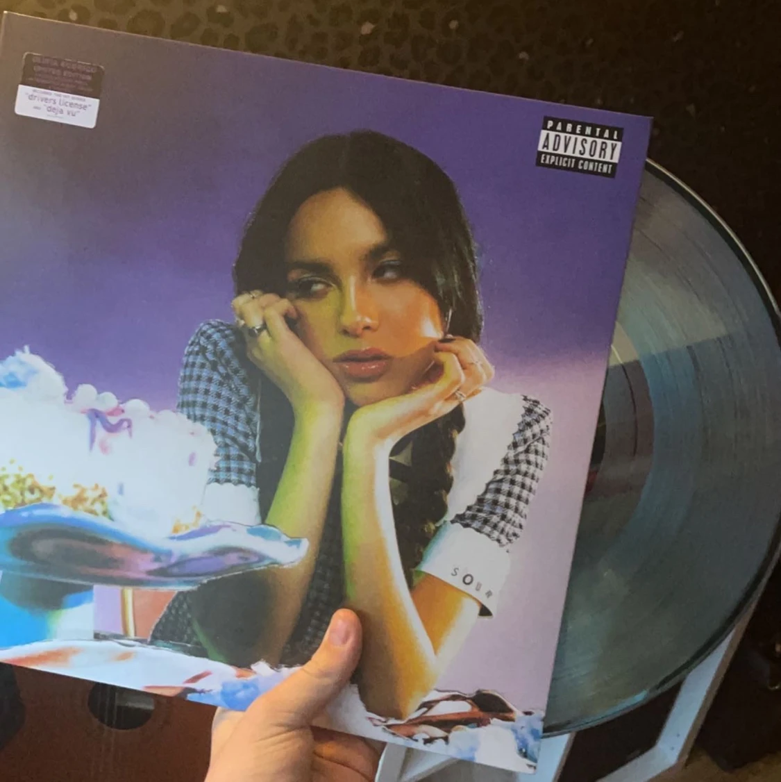 OLIVIA RODRIGO VINYL LP BLÅ