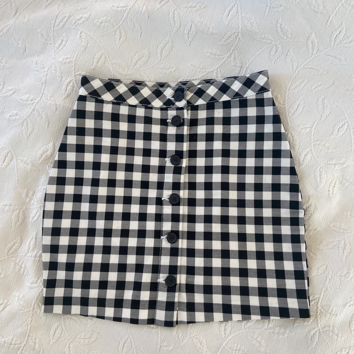 rutig kjol från hm - 90