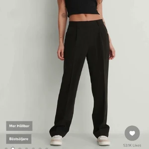Nakd kostymbyxor  - INTRESSEKOLL! Nakd kostymbyxor svarta i storlek 36❣️