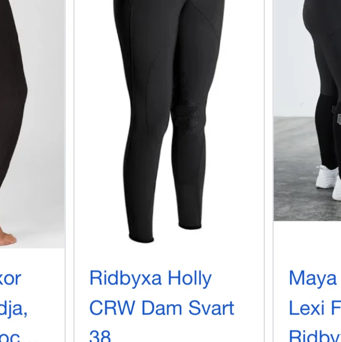 Liknande ridbyxor som på bild!