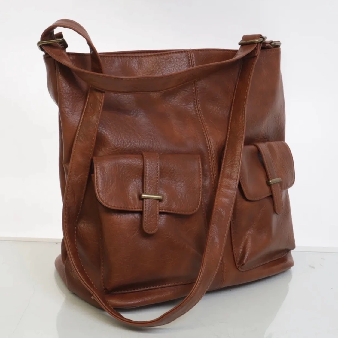 Anna field brun väska