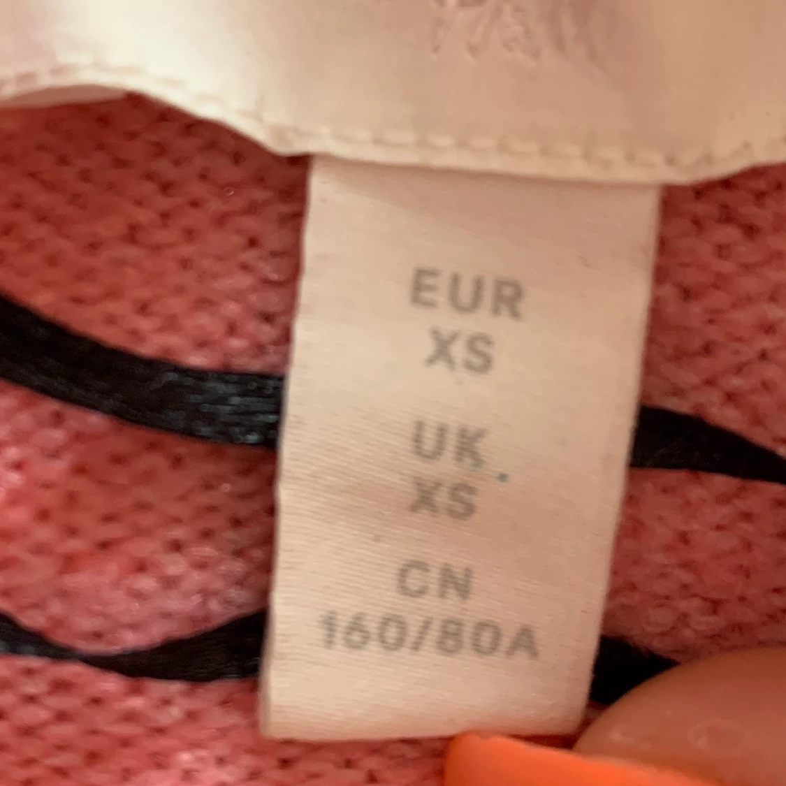 Rosa stickad tröja  - 91