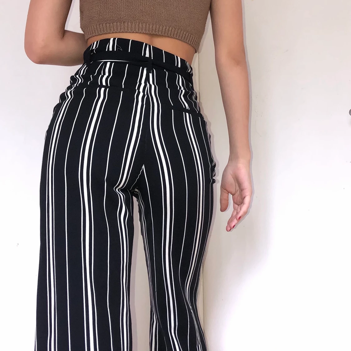 Randiga kostymbyxor  - 90