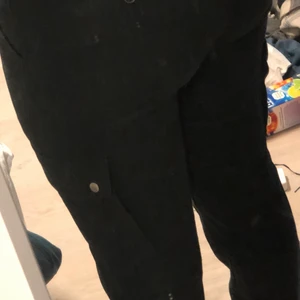 Cargo pants  - Dom är till och med lite långa för mig som är 175 så om du är kort behöver du nog vika upp dom eller klippa (middwaist) sitter bra jag tror dom ska bara för killar men jag tyckte dom var fina ändå. Lite stora i midjan men jag använde dom man skärp 