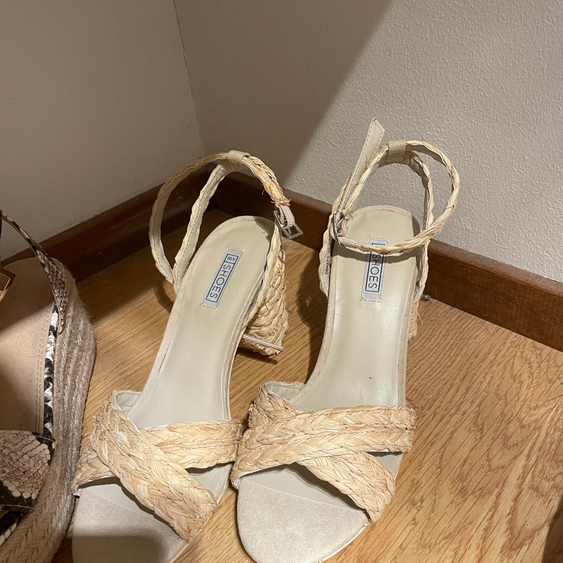 Superfina flätade klackar!