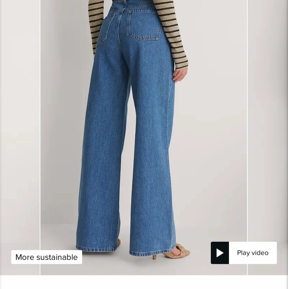 Wide jeans från NA-KD  - 90