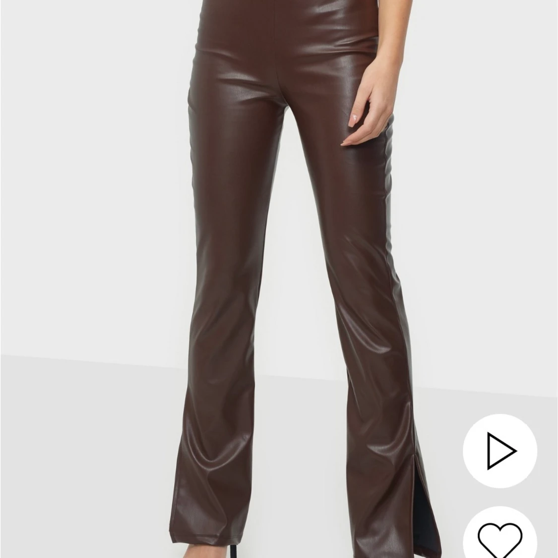 Bruna Skinnbyxor  - 90