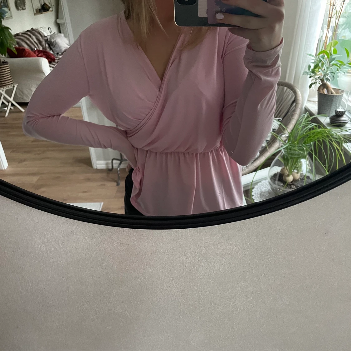 Skön ljusrosa tröja