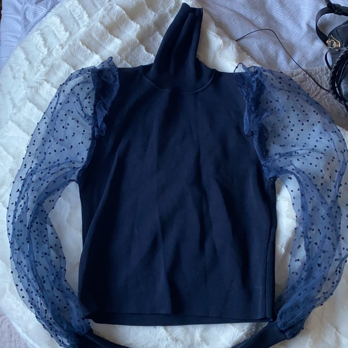 Mörkblå topp  - 90