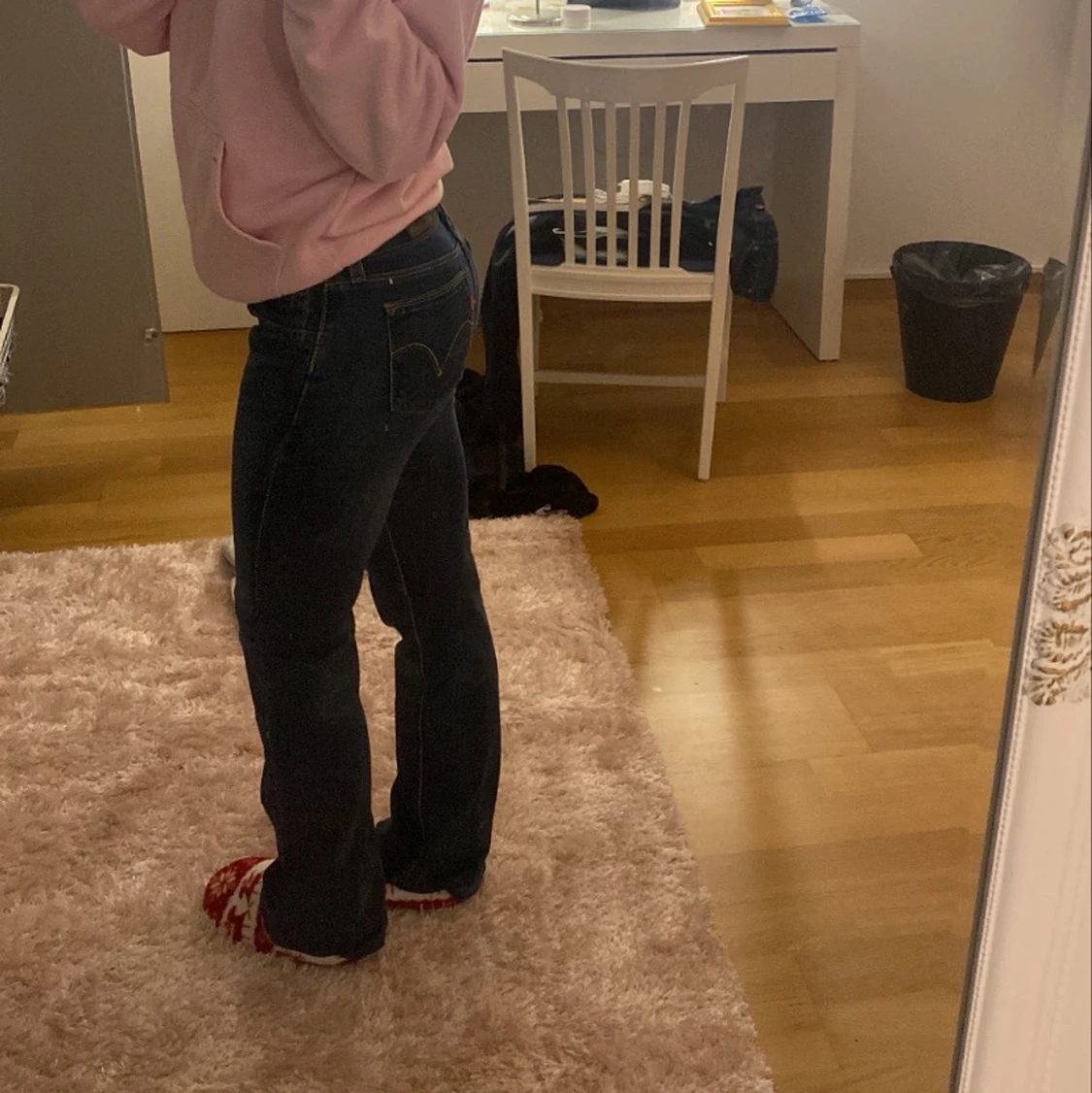 lågmidjade jeans - 91