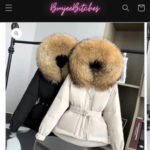 Winter Parkas - Winter parka with big raccoon fur collar 