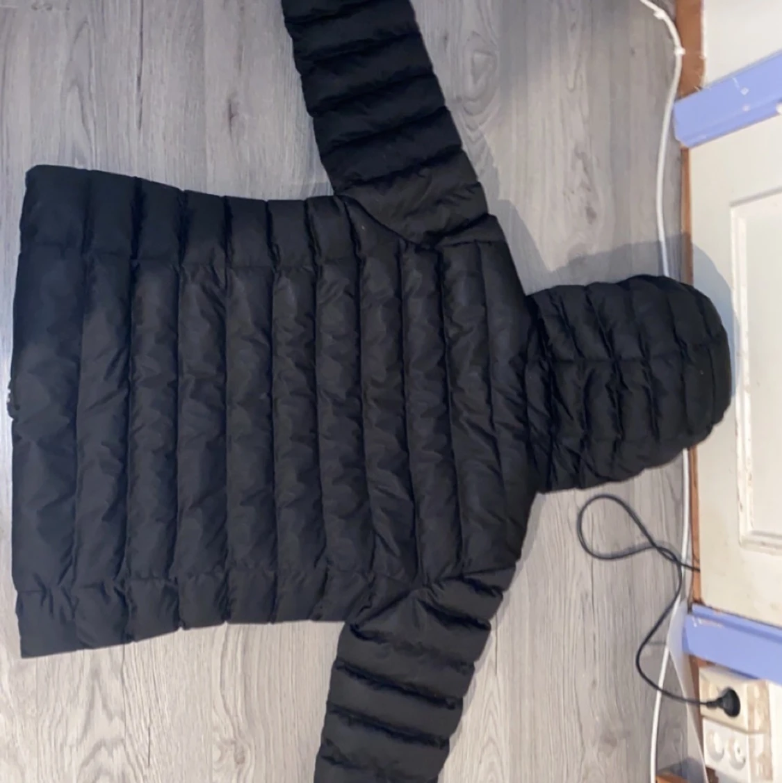 Svart vinterjacka  - 90