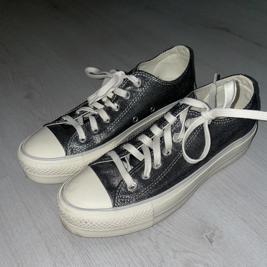 Converse Ctas Ox lift egret/silver