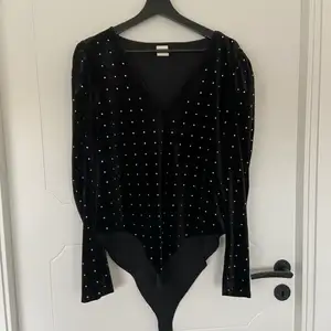 H&M rhinestoned bodysuit, only worn once!