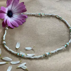 Handmade seed bead necklace.  