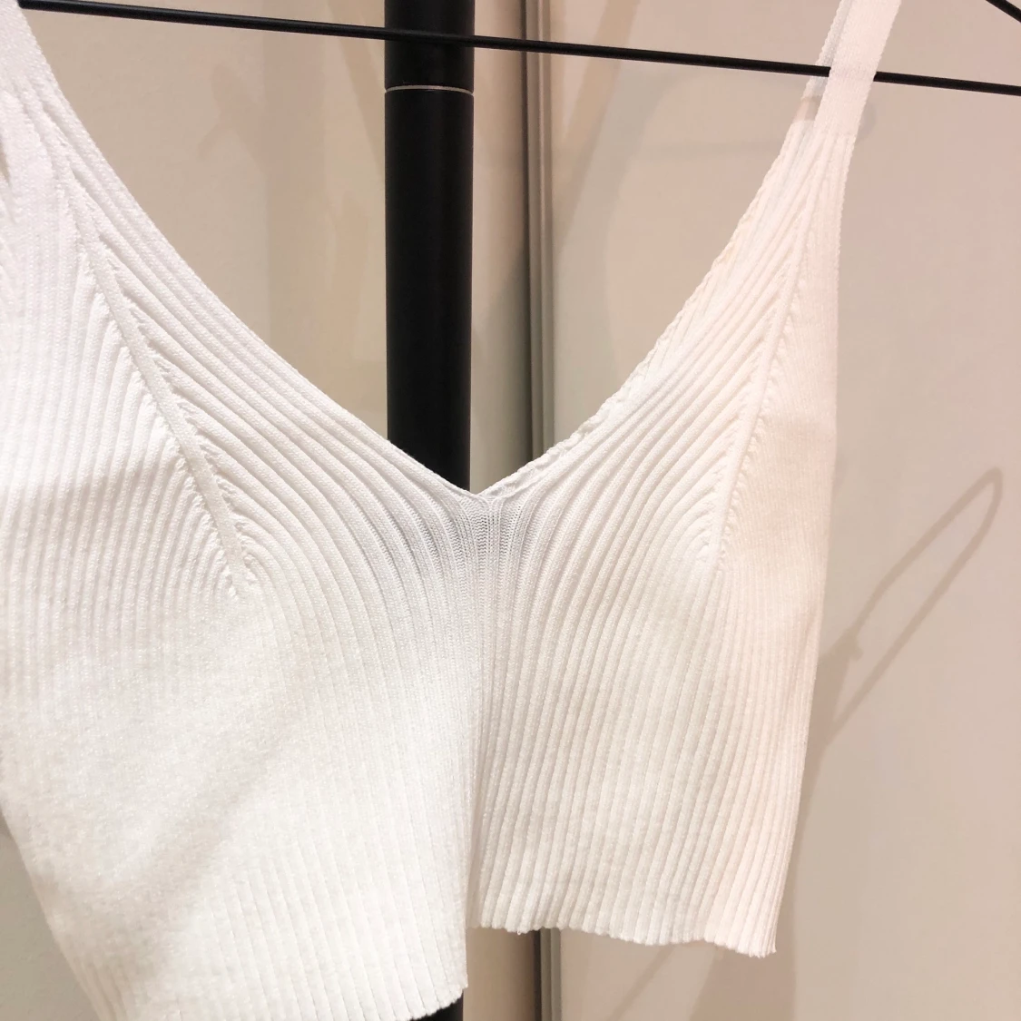 Vitt stickat linne från Shein - 90