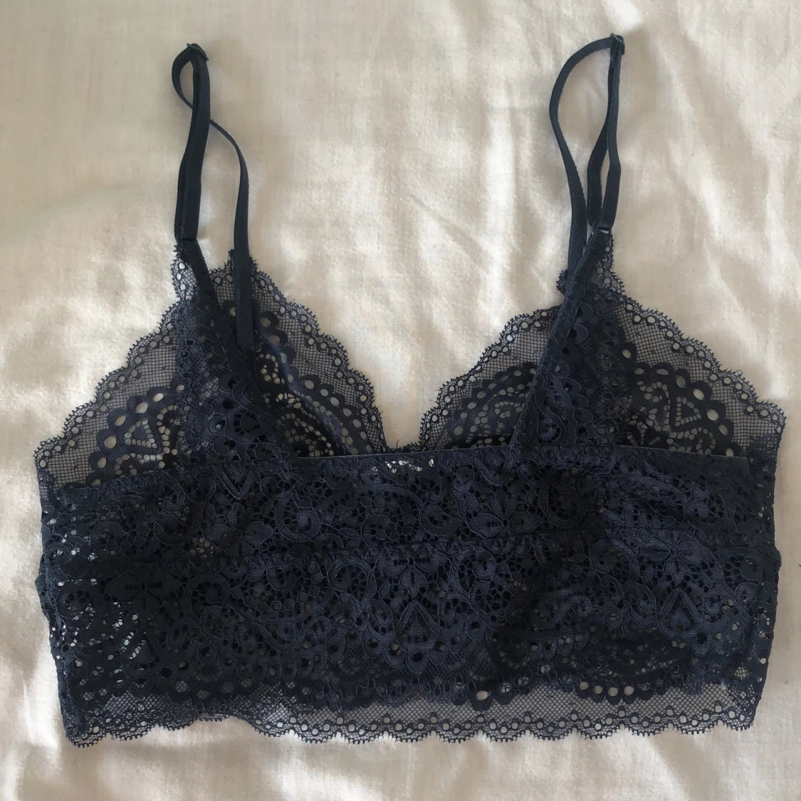 Mörkblå bralette  - 90