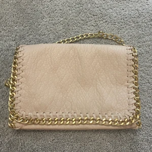 Höjd: 20 cm - Ljusrosa väska, använd 