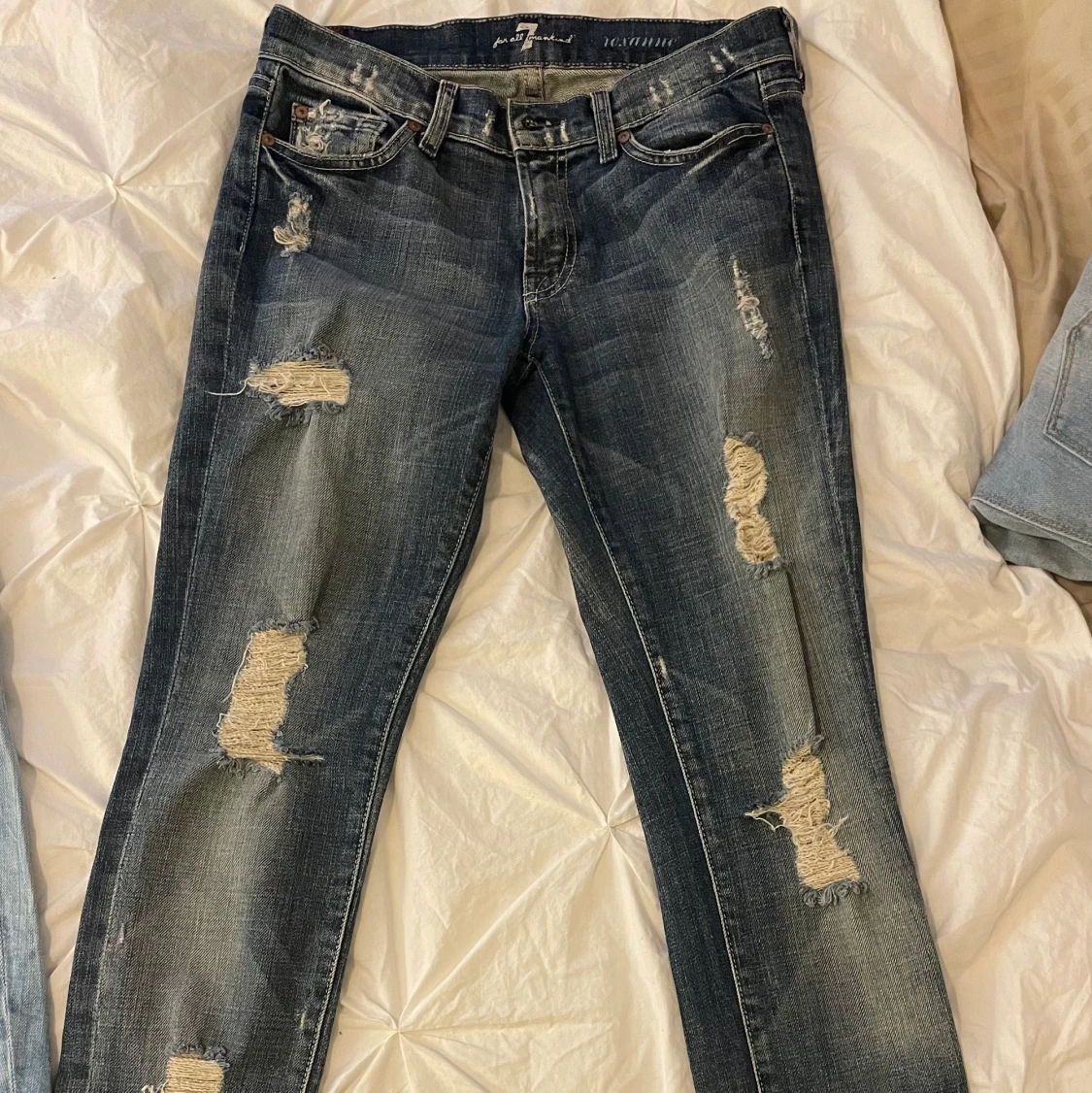 Lågmidjade jeans
