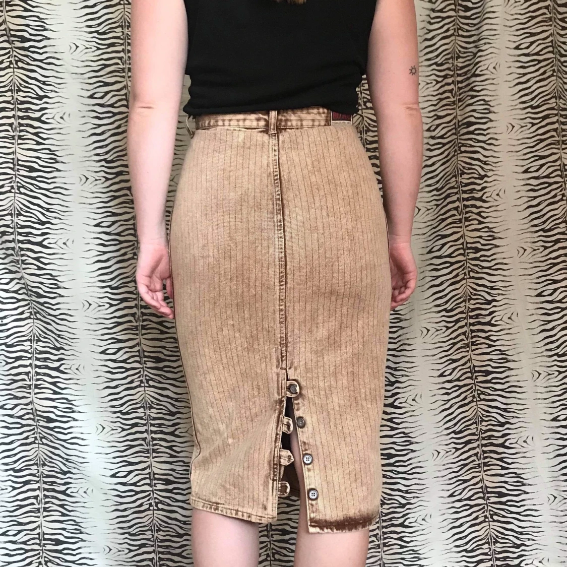 Vintage jeanskjol - 90