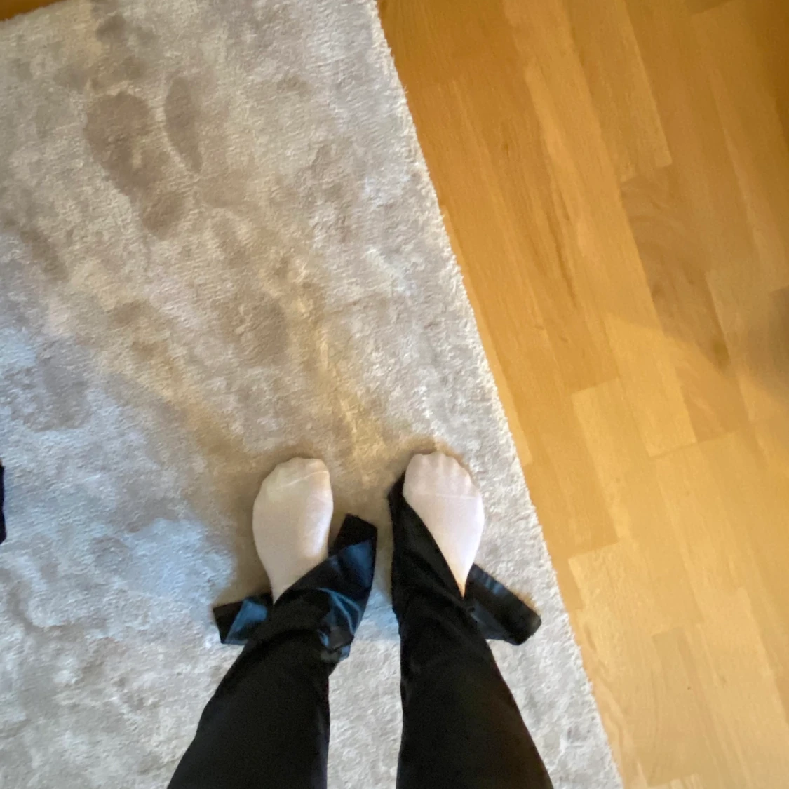 Svarta skinbyxor - 90