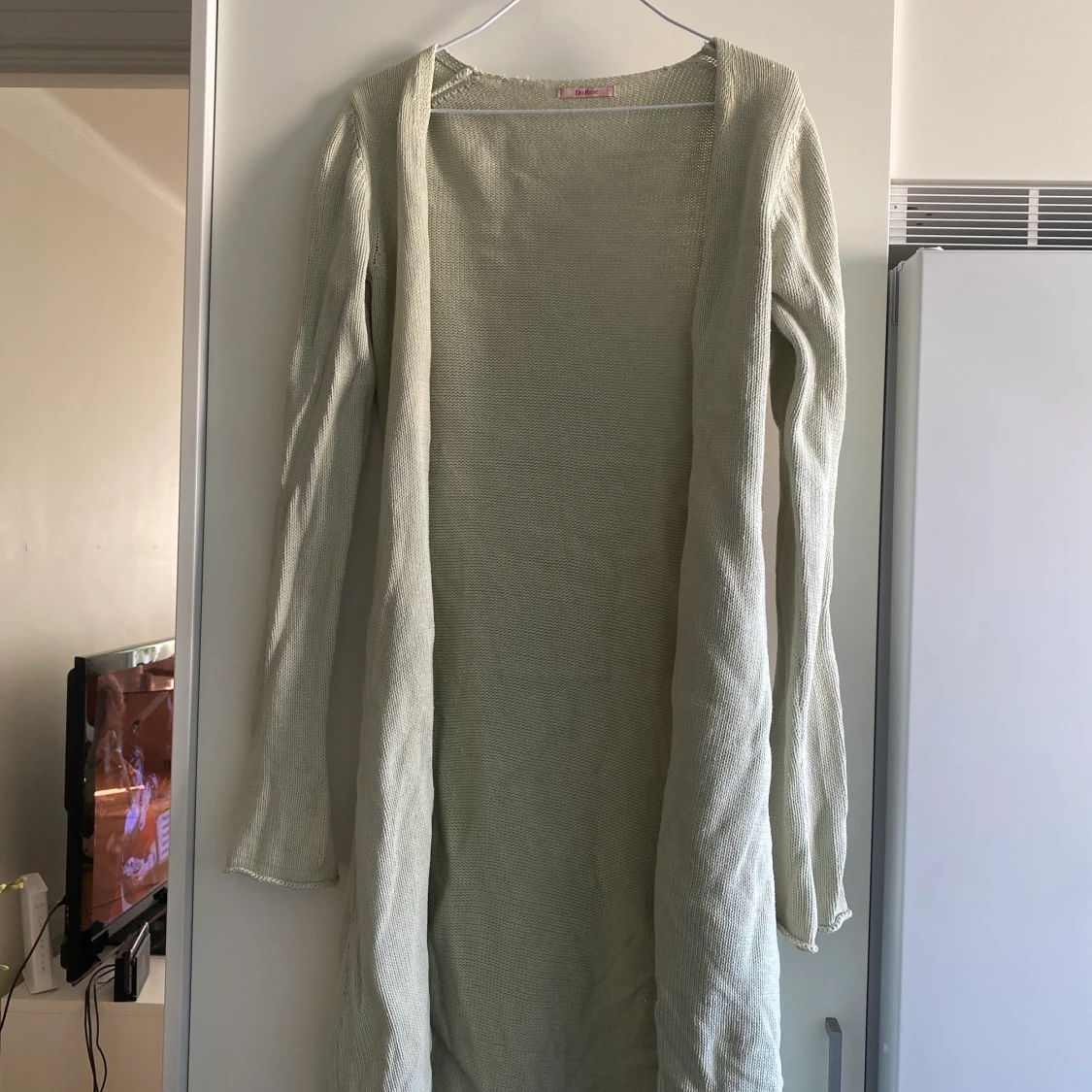 Pastellgrön kofta i fint skick