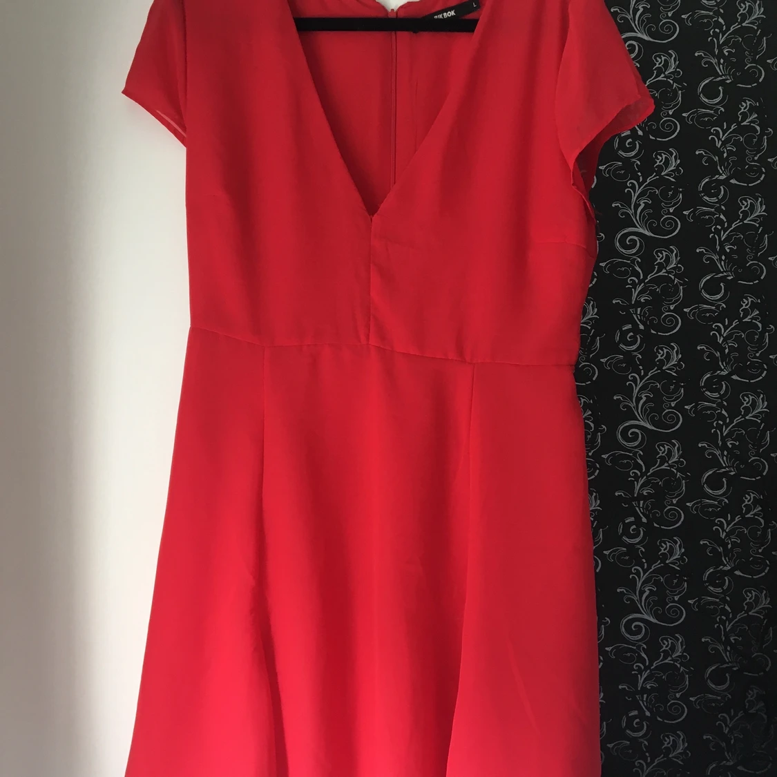 Klänning röd - 90