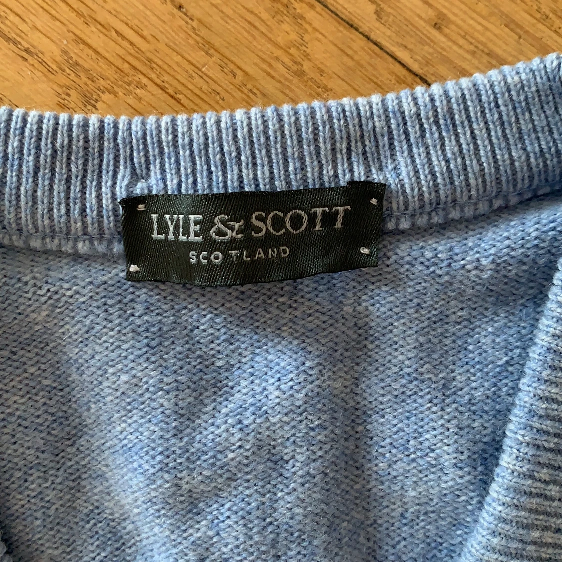 Lyle and scott stickad tröja - 90