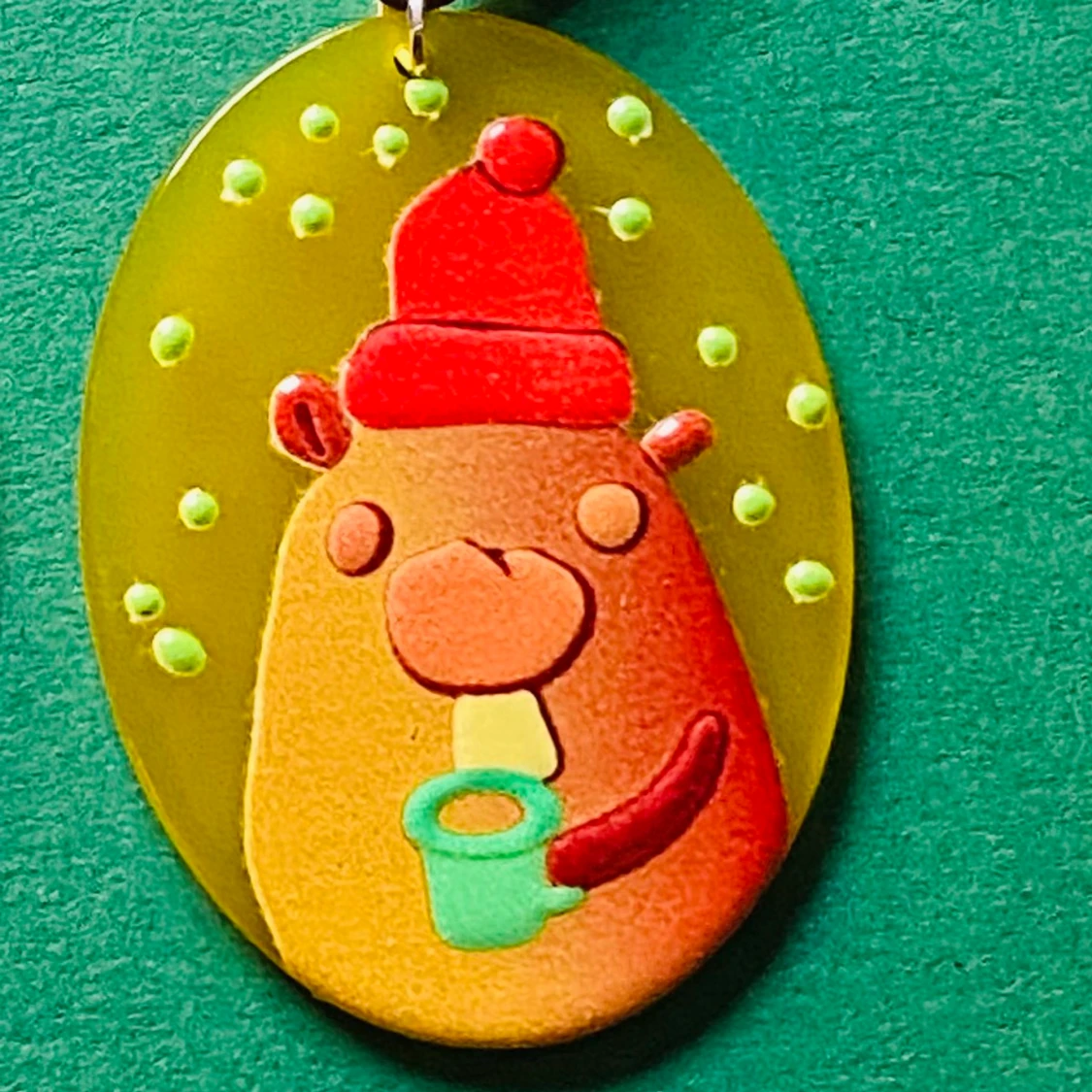 Ursöta örhängen 🍵🍵 - 91