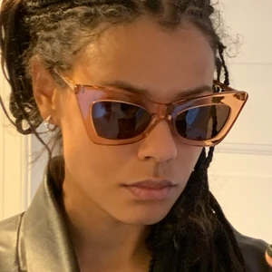 Ace & Tate sunglasses  - Orange/brown cateye sunglasses with clear frame. Never used