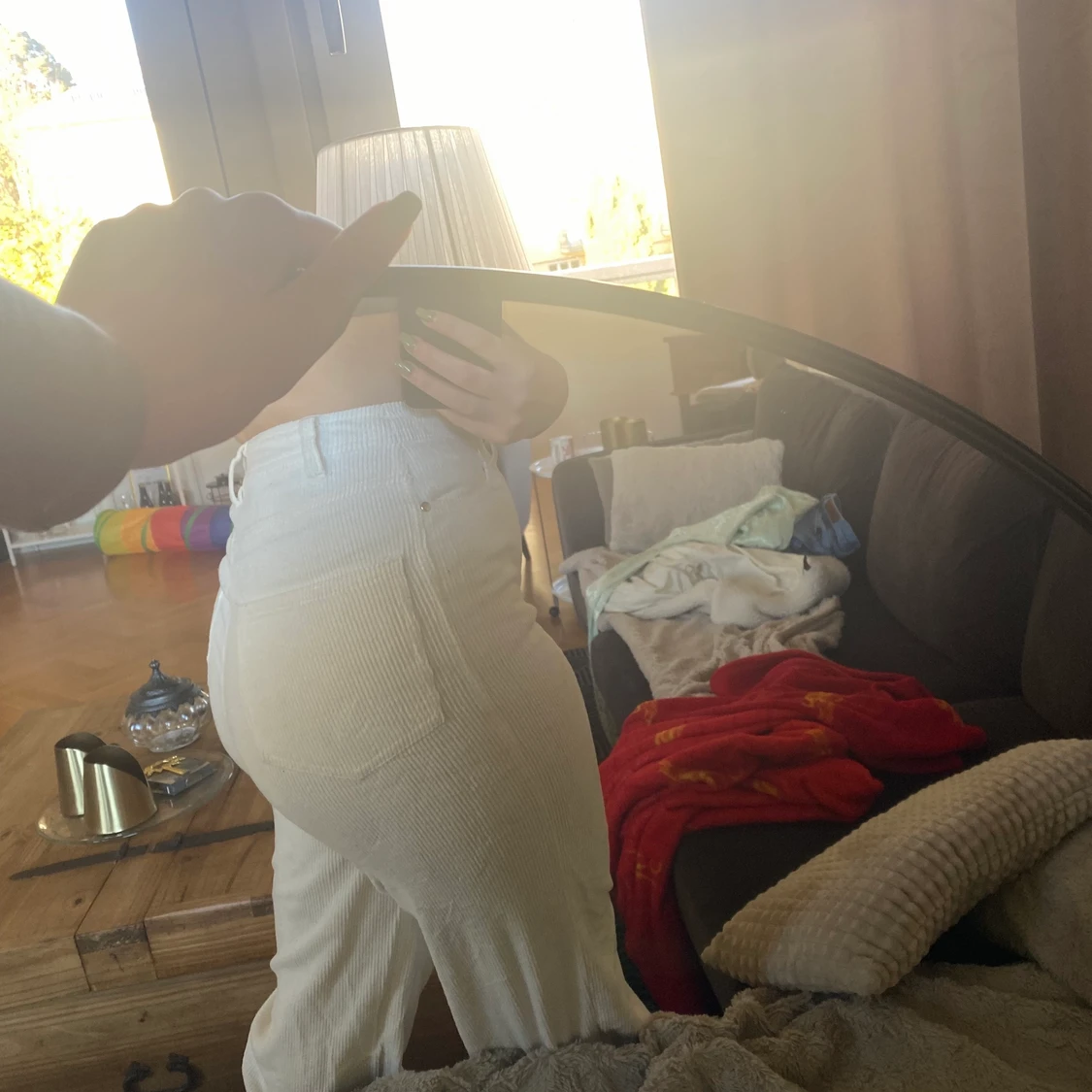 Ljusa wida byxoe - 90