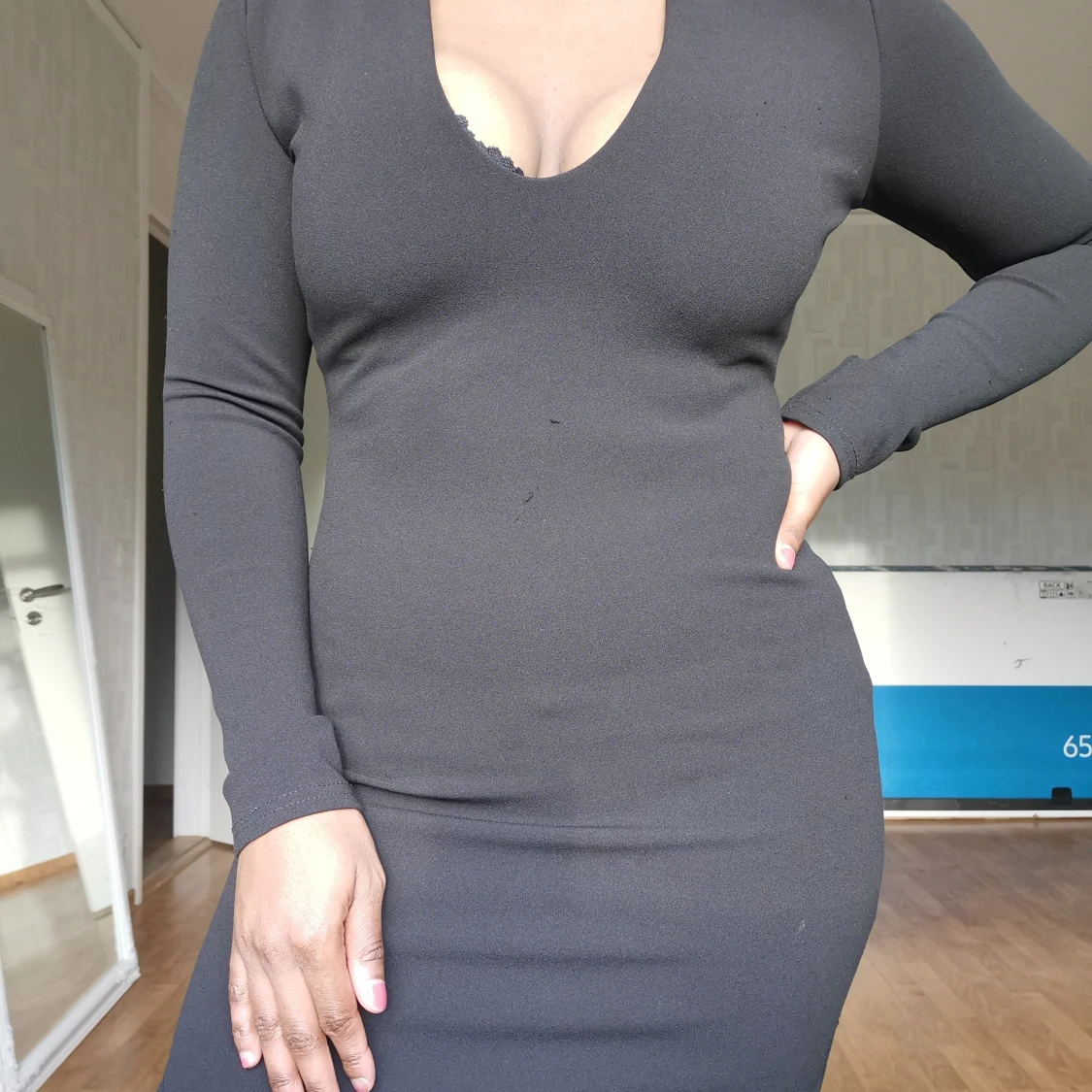 mini black dress - 90