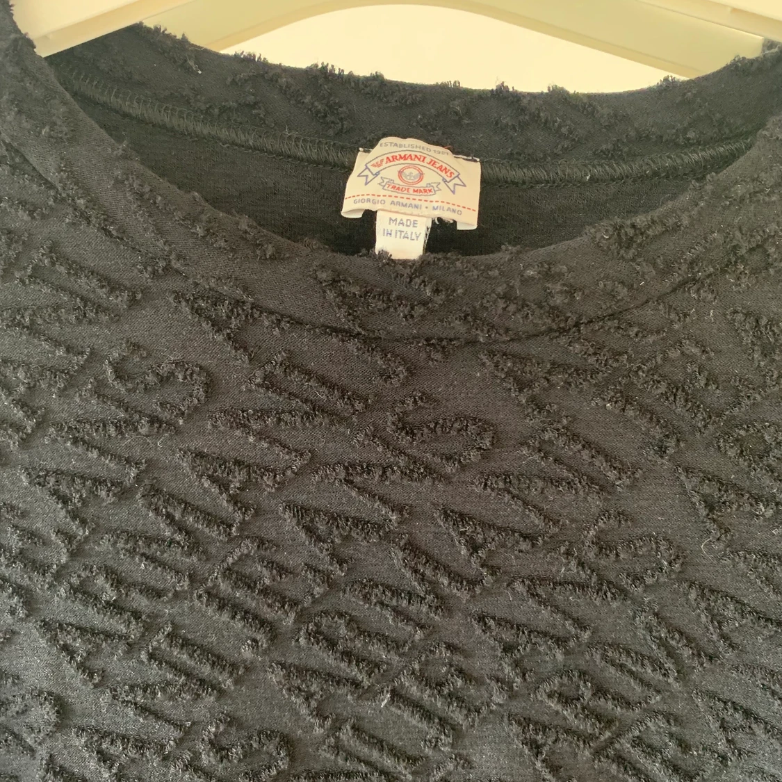 Långärmad Armani tröja  - 90