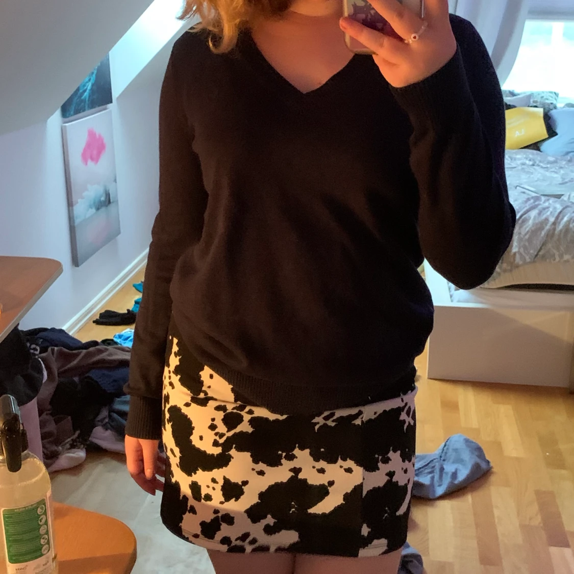 V-ringad höst tröja - 90