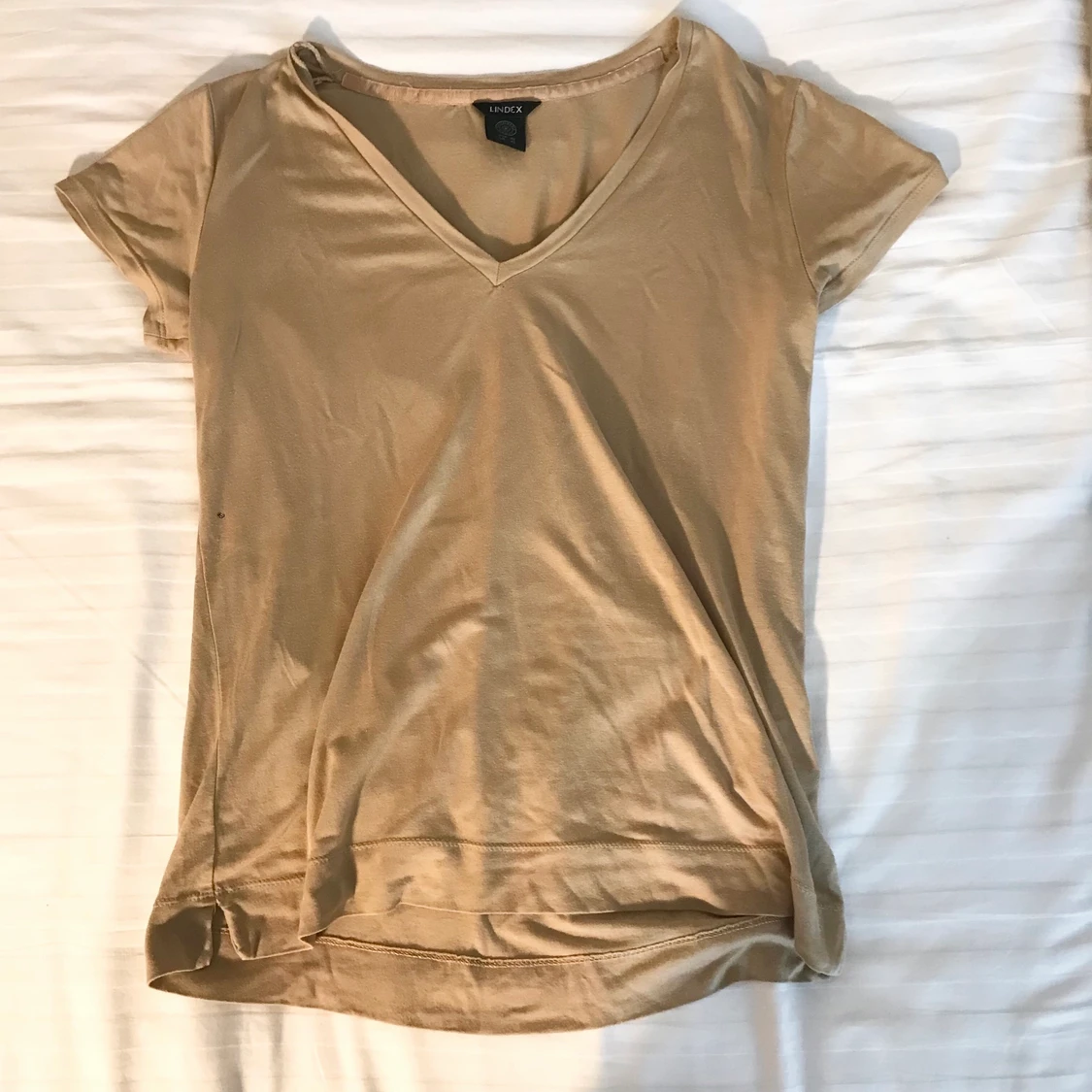 T-shirt gyllen beige  - 91