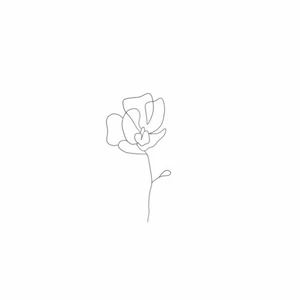 minimalistic rose - temporär tatuering i olika storlekar. priserna varierar, 25-220kr beroende på storlek. 