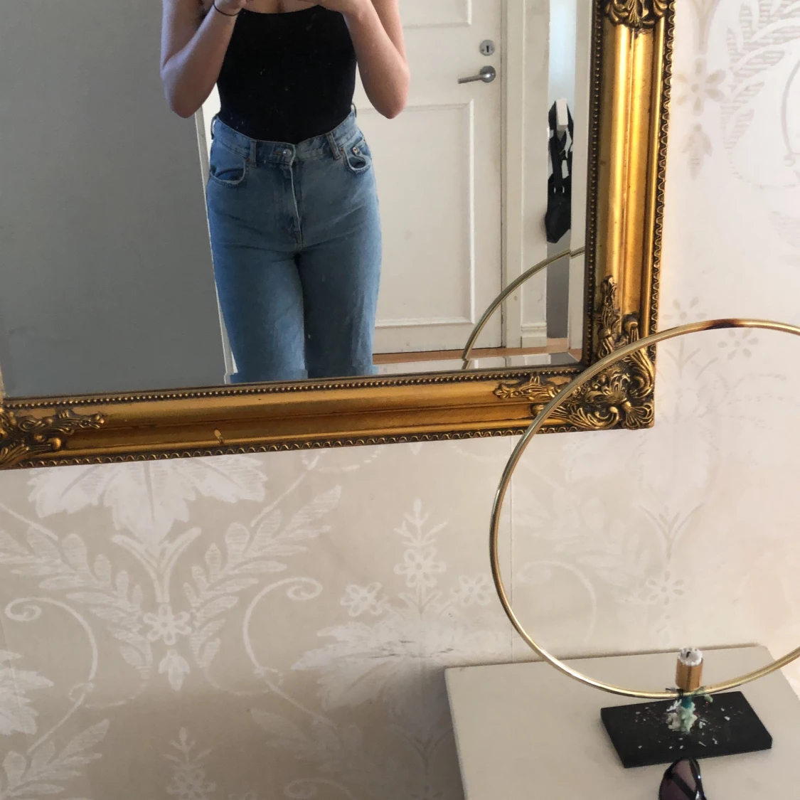 Blåa jeans från zara - 91