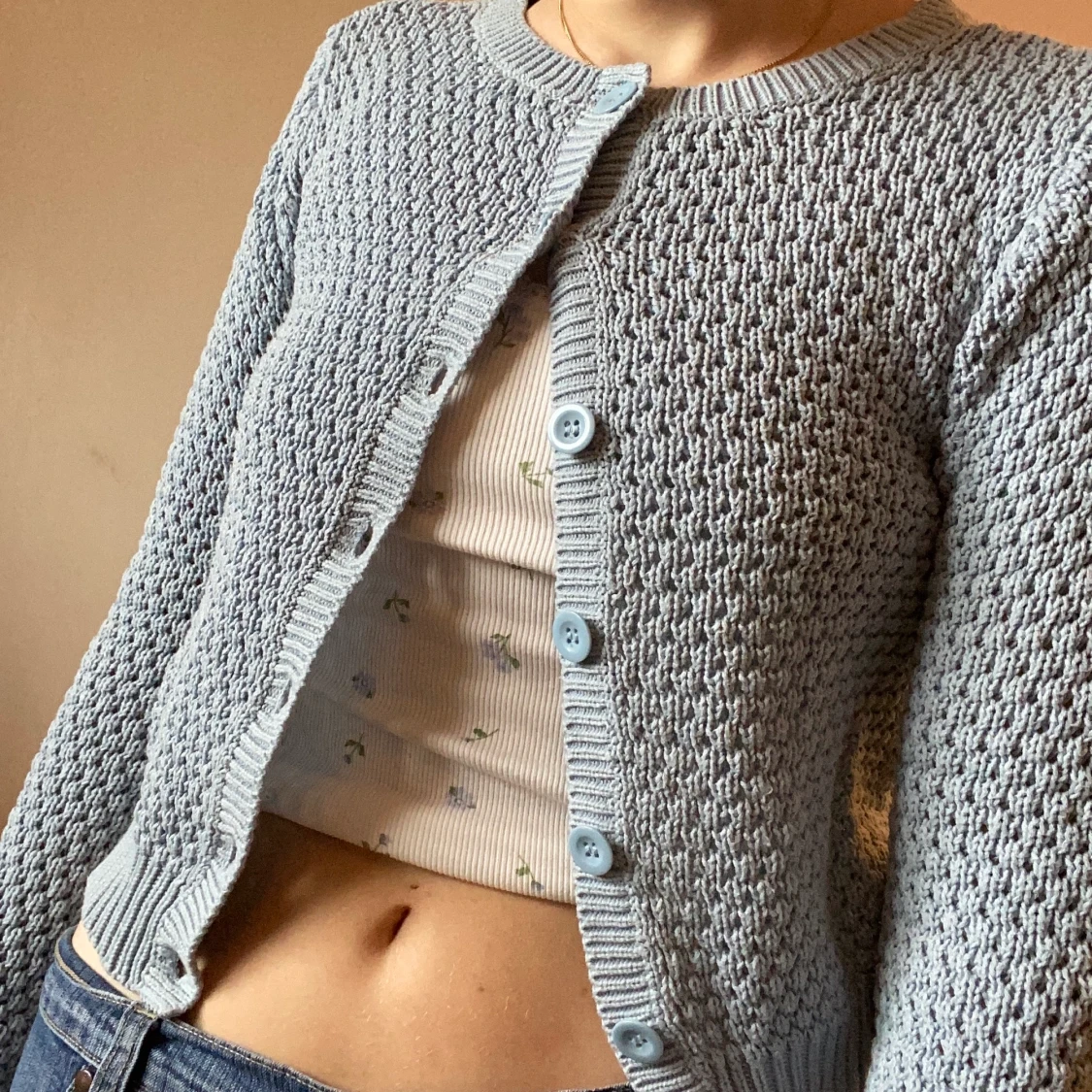 🦋Superfin kofta i virkad stil🦋 - 90