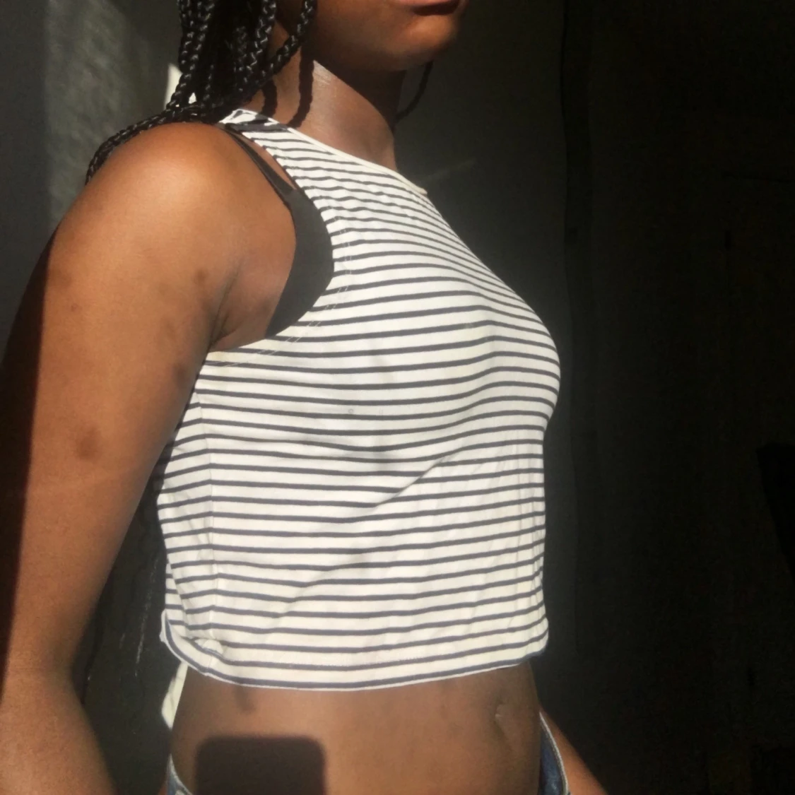 Randig magtröja stl.S - 90