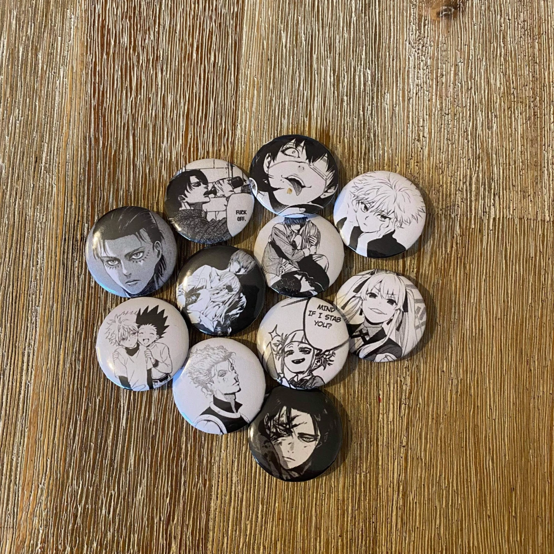 Anime pins 🖤